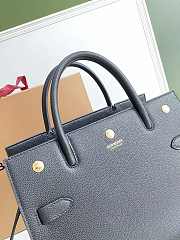 Burberry Title-Tyler Handbag Full Black Size 34 x 15 x 25 cm - 6