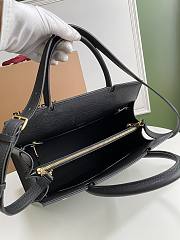 Burberry Title-Tyler Handbag Full Black Size 34 x 15 x 25 cm - 5