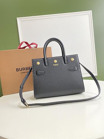 Burberry Title-Tyler Handbag Full Black Size 26 x 13.5 x 20 cm