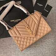 YSL Evelope Medium Bag In Beige Size  24 x 17.5 x 6 cm - 1