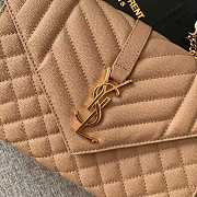 YSL Evelope Medium Bag In Beige Size  24 x 17.5 x 6 cm - 2