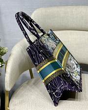 Dior Tote Bag Blue Constellation Embroidery M1286 Size 36.5 x 28 x 17.5 cm - 2