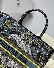 Dior Tote Bag Blue Constellation Embroidery M1286 Size 41.5 x 38 x 18 cm - 6