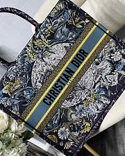 Dior Tote Bag Blue Constellation Embroidery M1286 Size 41.5 x 38 x 18 cm - 3