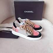 Chanel Velvet Pink Shoes - 1