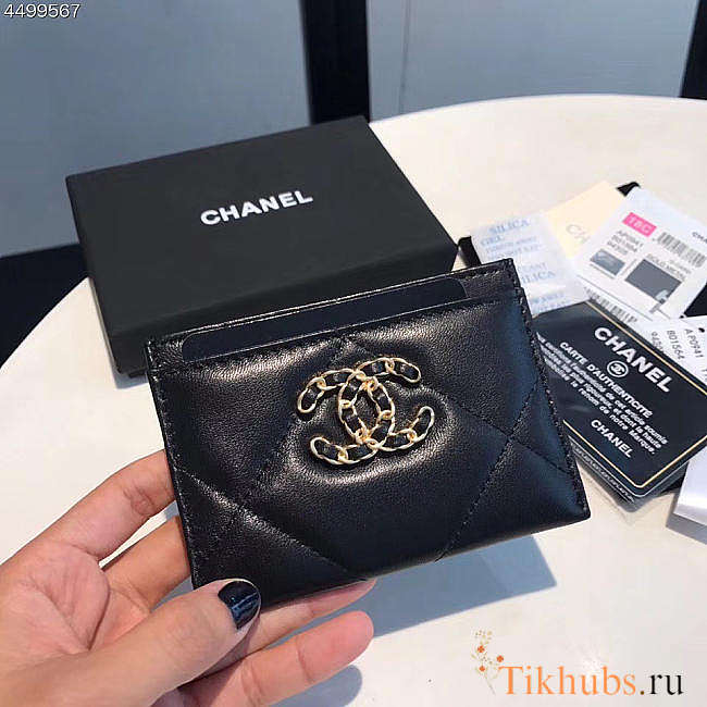 Chanel Card Holder Size 7.5 × 11.2 × 0.5 cm - 1