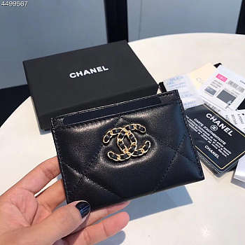 Chanel Card Holder Size 7.5 × 11.2 × 0.5 cm