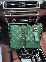 Chanel Gabrielle Grass Green Size 20 cm - 5