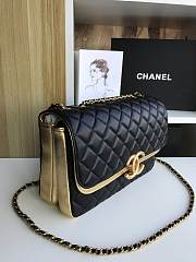 Chanel Flap Bag Black 57276 Size 26 cm - 6