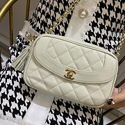 Chanel Camera Bag White Size 19 cm - 4