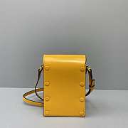 Gucci Liberty 1955 Horsenit Bag Yellow Size 11.5 x 17 x 4 cm - 6