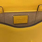 Gucci Liberty 1955 Horsenit Bag Yellow Size 11.5 x 17 x 4 cm - 3