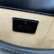 Gucci Liberty 1955 Horsenit Bag Black Size 11.5 x 17 x 4 cm - 2