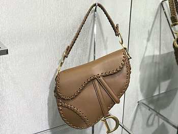 Dior Saddle Bag Brown 25cm