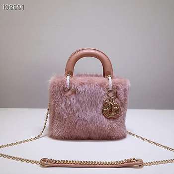 Dior Mini Lady Pink 17 cm