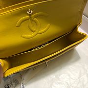 Chanel 1112 Medium Flap Bag Caviar V Yellow Size 25cm - 5