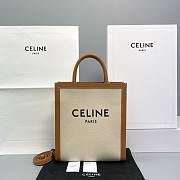 Celine Cabas Canvas Tote 60007 Size 33 x 29 x 8 cm - 1