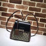 Gucci Mini Backpack Brown 498194 Size 21 x 21 x 10 cm - 1