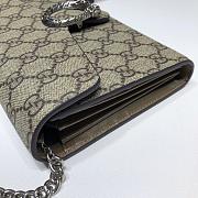 GG Supreme Dionysus Chain Wallet 401231 Size 20 x 13.5 x 3 cm - 6