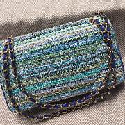 Chanel Woven Straw Chain Bag Size 26 x 16 x 7 cm - 4