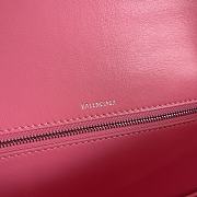 Balencia Crocodile Underarms Ghost Bag Pink 8009 Size 23 x 5 x 15 cm - 2