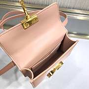 Dior Micro 30 Montaigne Bag Rose Des Vents Box Calfskin Size 15 x 11 x 4 cm - 4