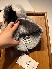 Wool Hat Gray  - 4