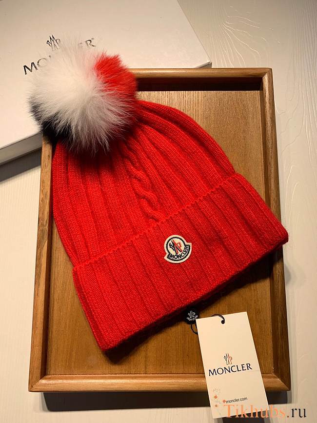 Wool Hat Red - 1