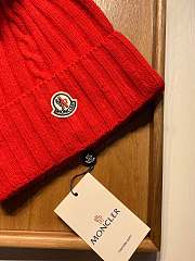 Wool Hat Red - 4