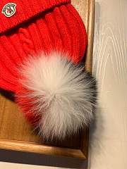 Wool Hat Red - 3