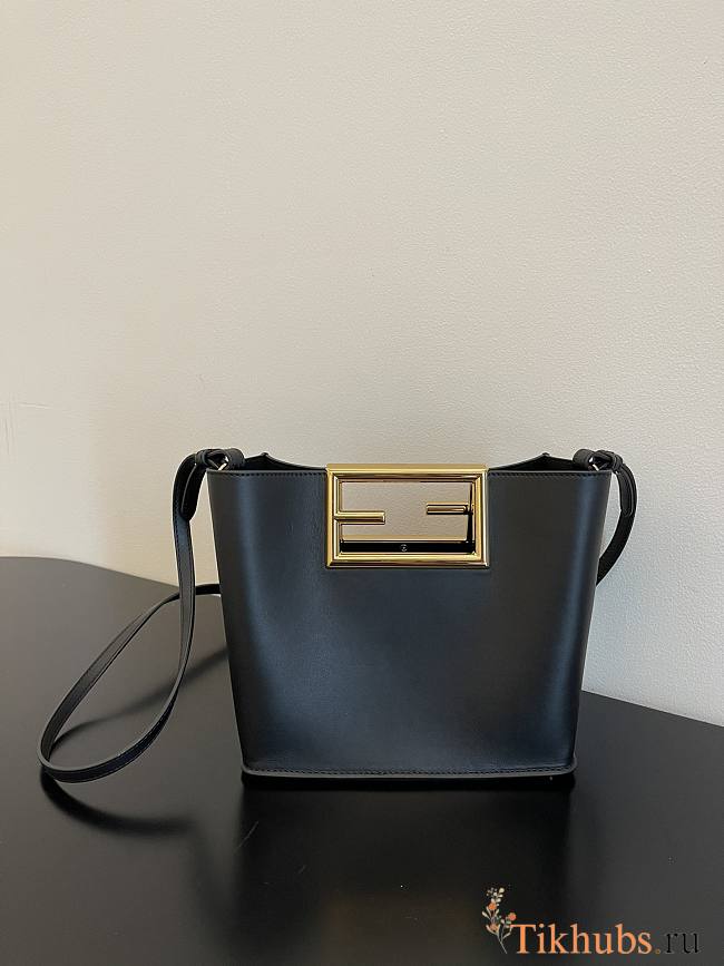 Fendi Double F Buckle Handbag 551 Size 20 x 9 x 17 cm - 1