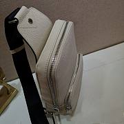 LV Avenue Sling Bag Taiga Leather White M30801 Size 20 x 31 x 10 cm - 6