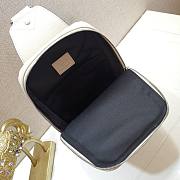 LV Avenue Sling Bag Taiga Leather White M30801 Size 20 x 31 x 10 cm - 2