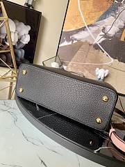 Louis Vuitton Capucines MM Taurillon Black M57901 Size 31.5 x 20 x 11 cm - 2