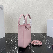 Prada Mini Handbag Pink 1BA331 Size 17.5 x 15 x 5 cm - 3