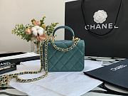 Chanel Small Handle Bag 99067 Size 9.5 x 12.5 x 3.5 cm - 3