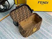 Fendi Monogram FF Brown Box Size 18 x 10 x 12 cm - 4