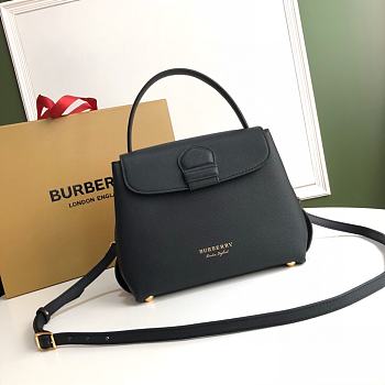 Burberry Handbag Black 6181 Size 26 x 12 x 21 cm