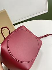 Burberry Bucket Bag Red Size 16 x 15 x 17.5 cm - 4