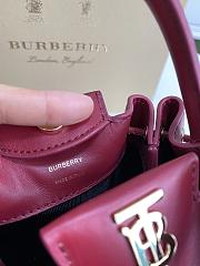 Burberry Bucket Bag Red Size 16 x 15 x 17.5 cm - 3