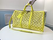 LV Keepall Bandouliere 50 Travel Bag Yellow M53971 Size 50 x 29 x 23 cm - 1