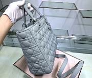 Dior Lady Large Blue Size 32 x 25 x 11 cm  - 2