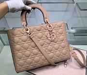 Dior Lady Large Pink Size 32 x 25 x 11 cm - 1