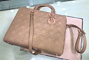 Dior Lady Large Pink Size 32 x 25 x 11 cm - 4