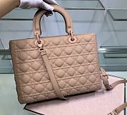 Dior Lady Large Pink Size 32 x 25 x 11 cm - 3
