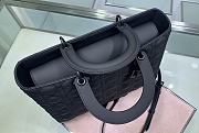 Dior Lady Large Black Size 32 x 25 x 11 cm - 3