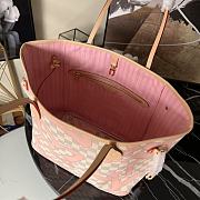 Louis Vuitton Handbag Leather Pink/White N41050 Size 32 x 29 x 17 cm - 6
