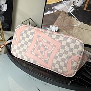 Louis Vuitton Handbag Leather Pink/White N41050 Size 32 x 29 x 17 cm - 5