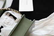 Chanel Flap Bag Green Size 12 × 20 × 8 cm - 6