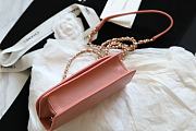 Chanel Flap Bag Pink Size 12 × 20 × 8 cm - 2